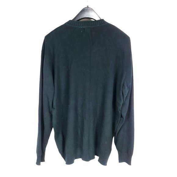 GANT Men Black Pullover Sweater Crew Neck Plus Size 2X Long Sleeve . 27P - Picture 2 of 5